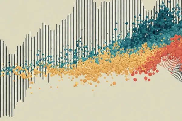 Grafici di analisi manoscritti e interfaccia software scientifica