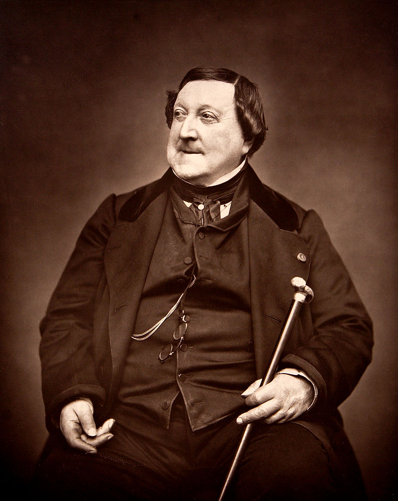 Rossini, 1865, Carjat